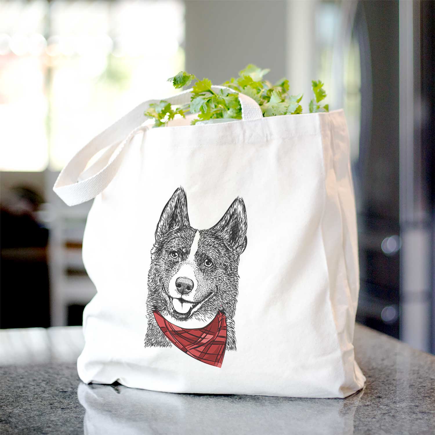 Tosca the Karelian Bear Dog - Tote Bag