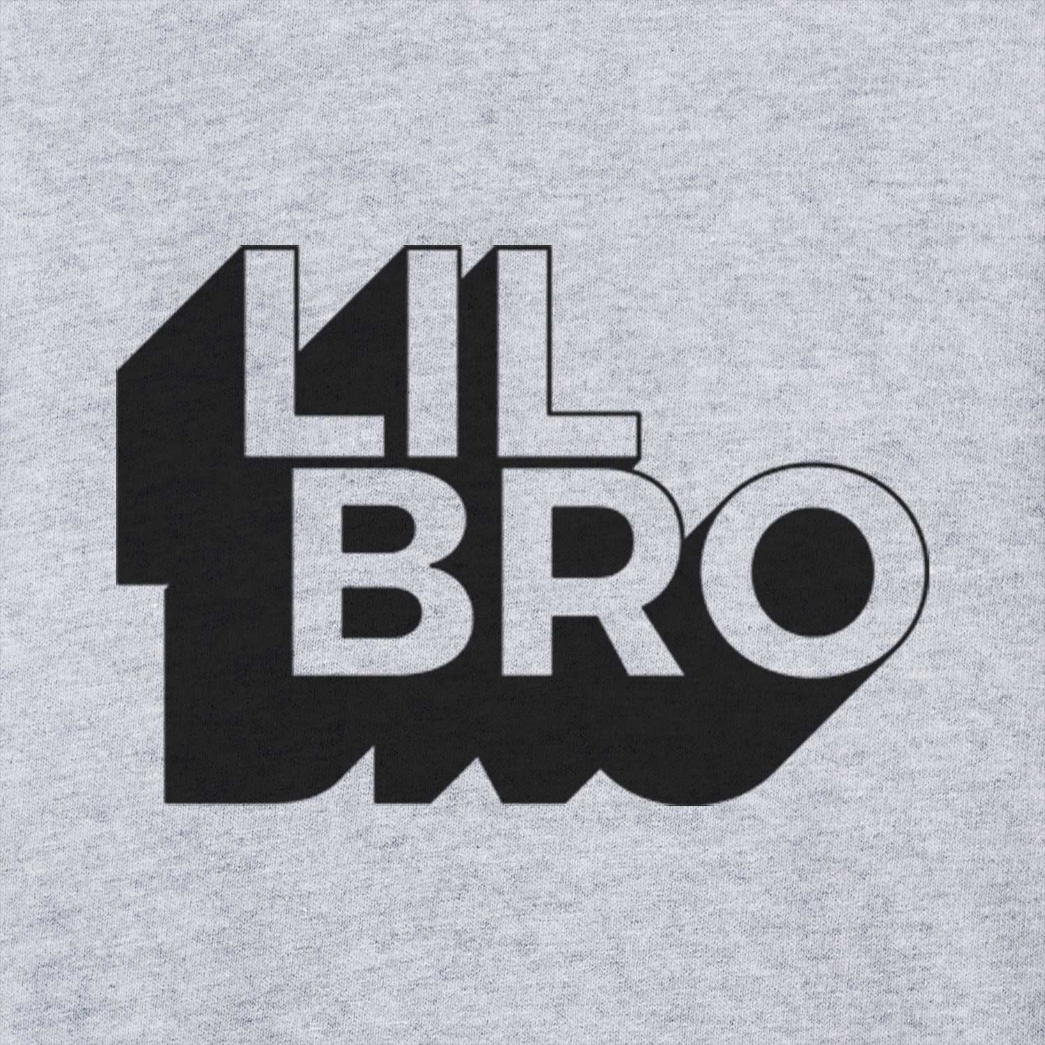 'Lil Bro - Blockscape Collection' design on an Inkopious kids' shirt