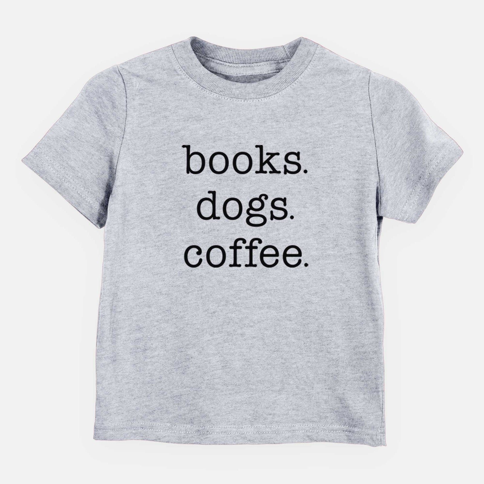 books. dogs. coffee. - Kids/Youth/Toddler Shirt