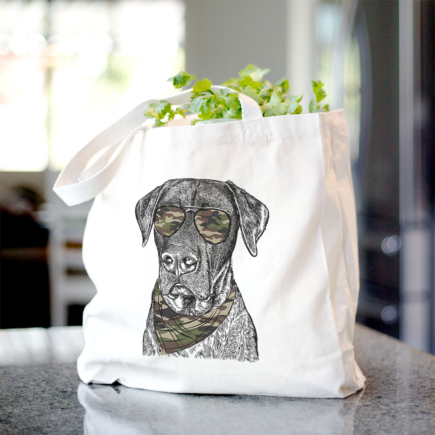 David the Boxador - Tote Bag