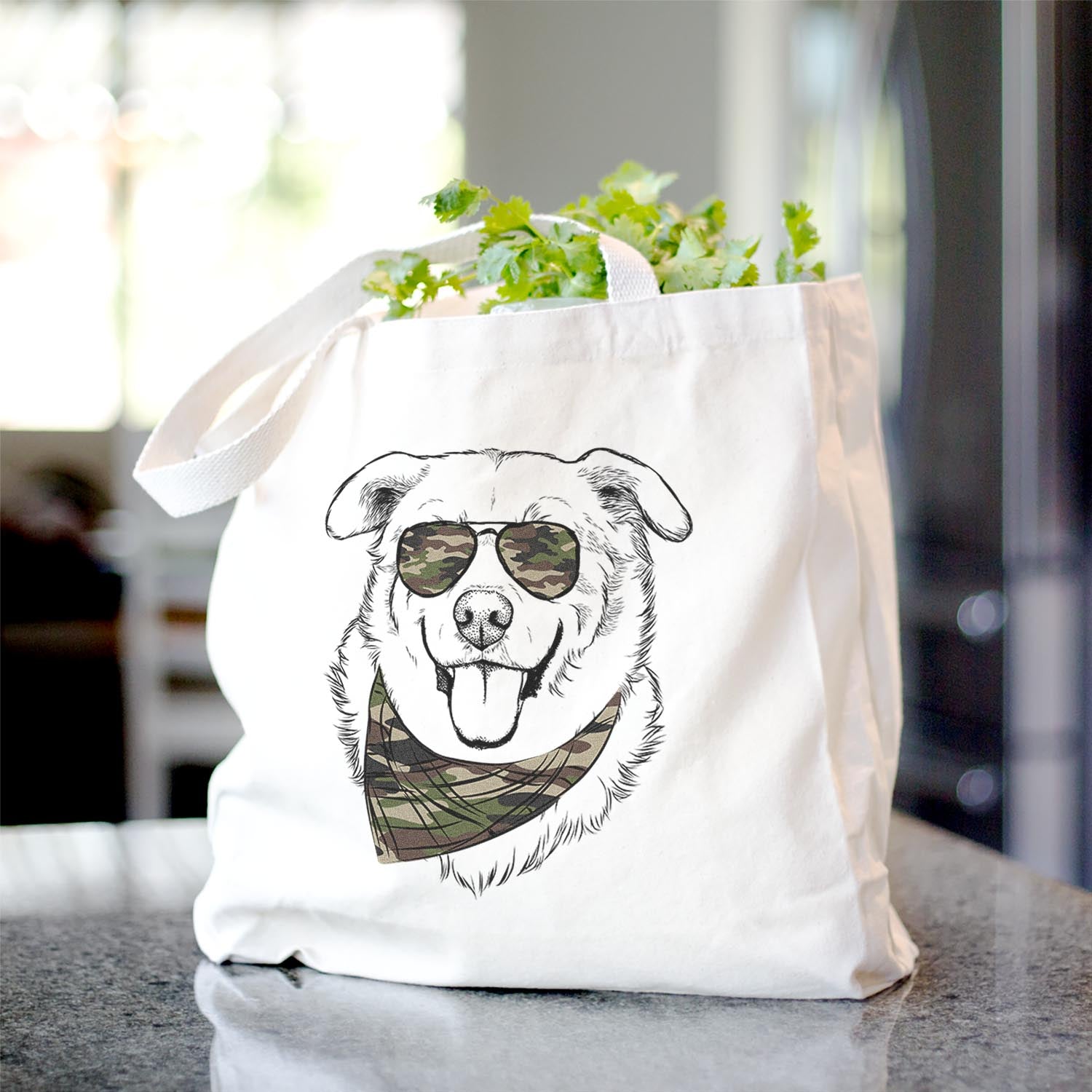 Freeley the Mixed Breed - Tote Bag