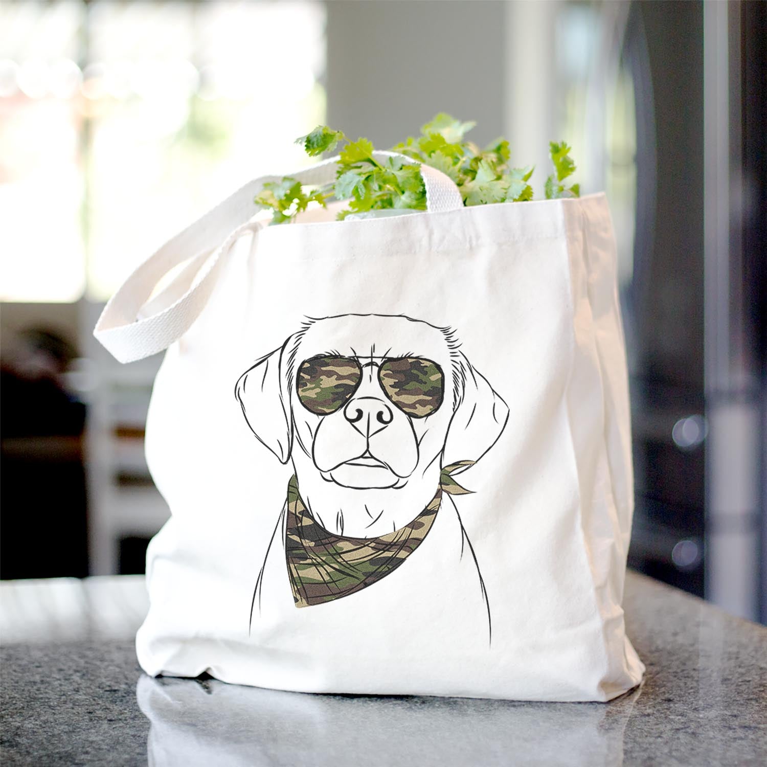 Popcorn the Puggle - Tote Bag