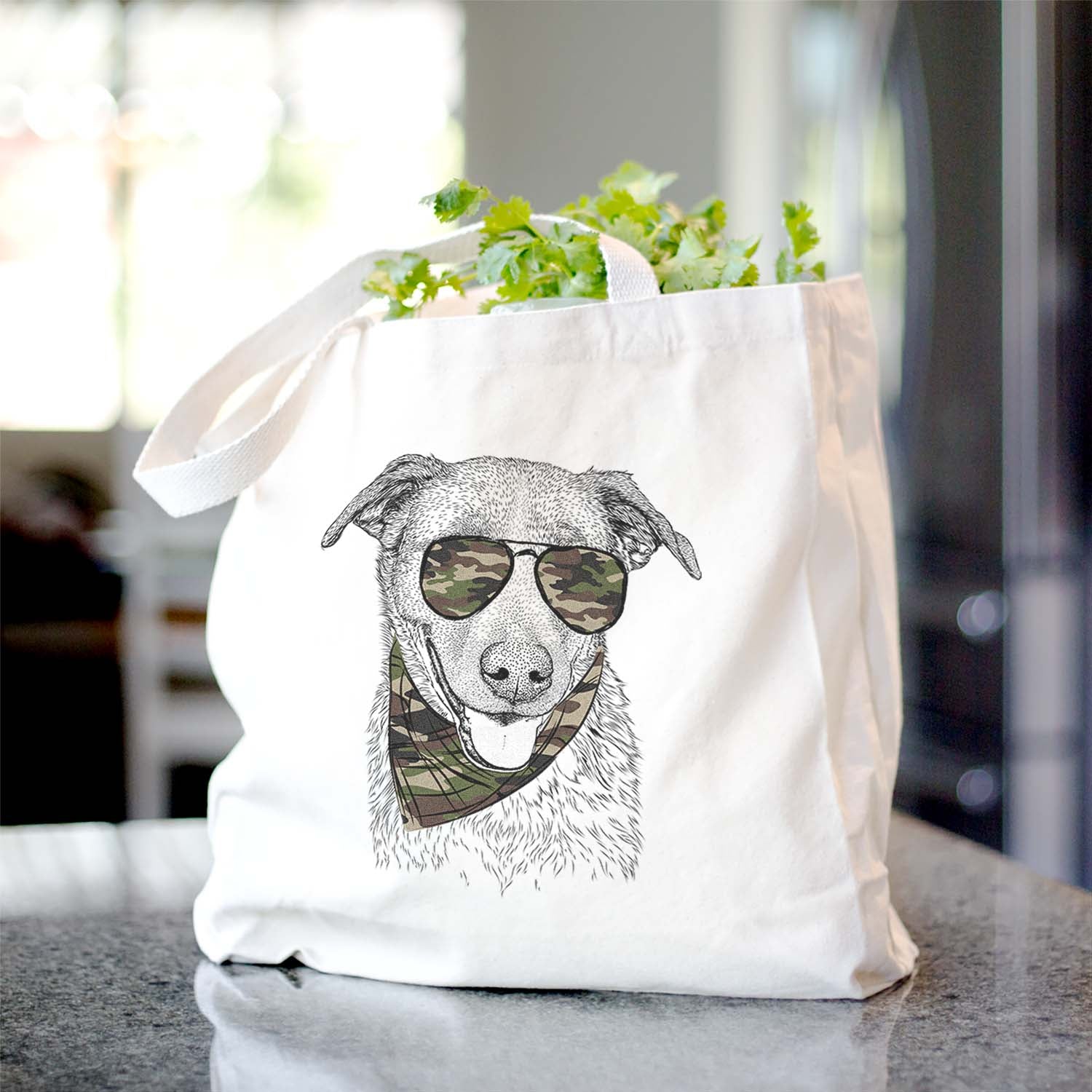 Reef the Mixed Breed - Tote Bag