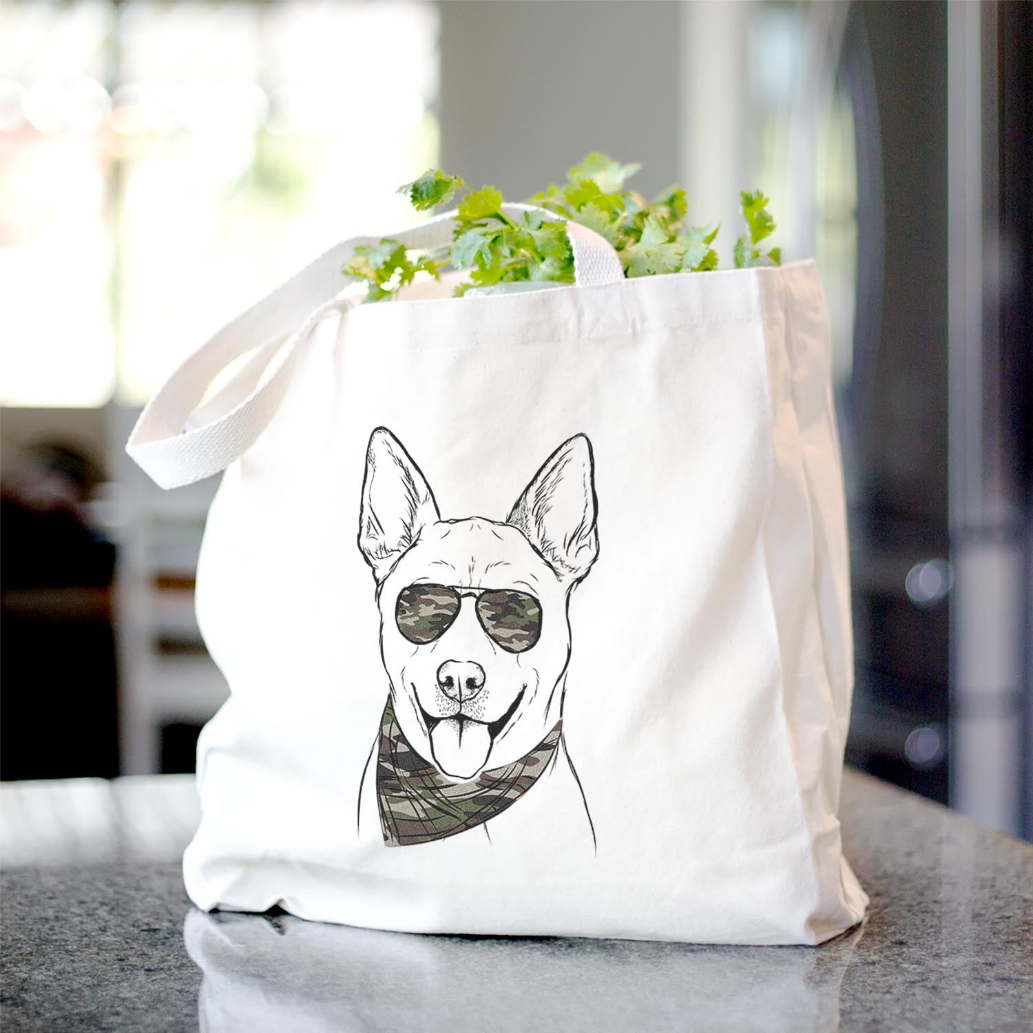 Silly Lilly the Mixed Breed - Tote Bag