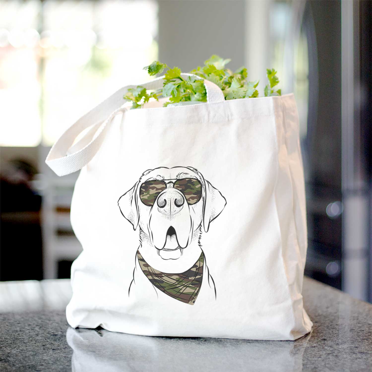 Ceasar the Labrador Hound Mix - Tote Bag