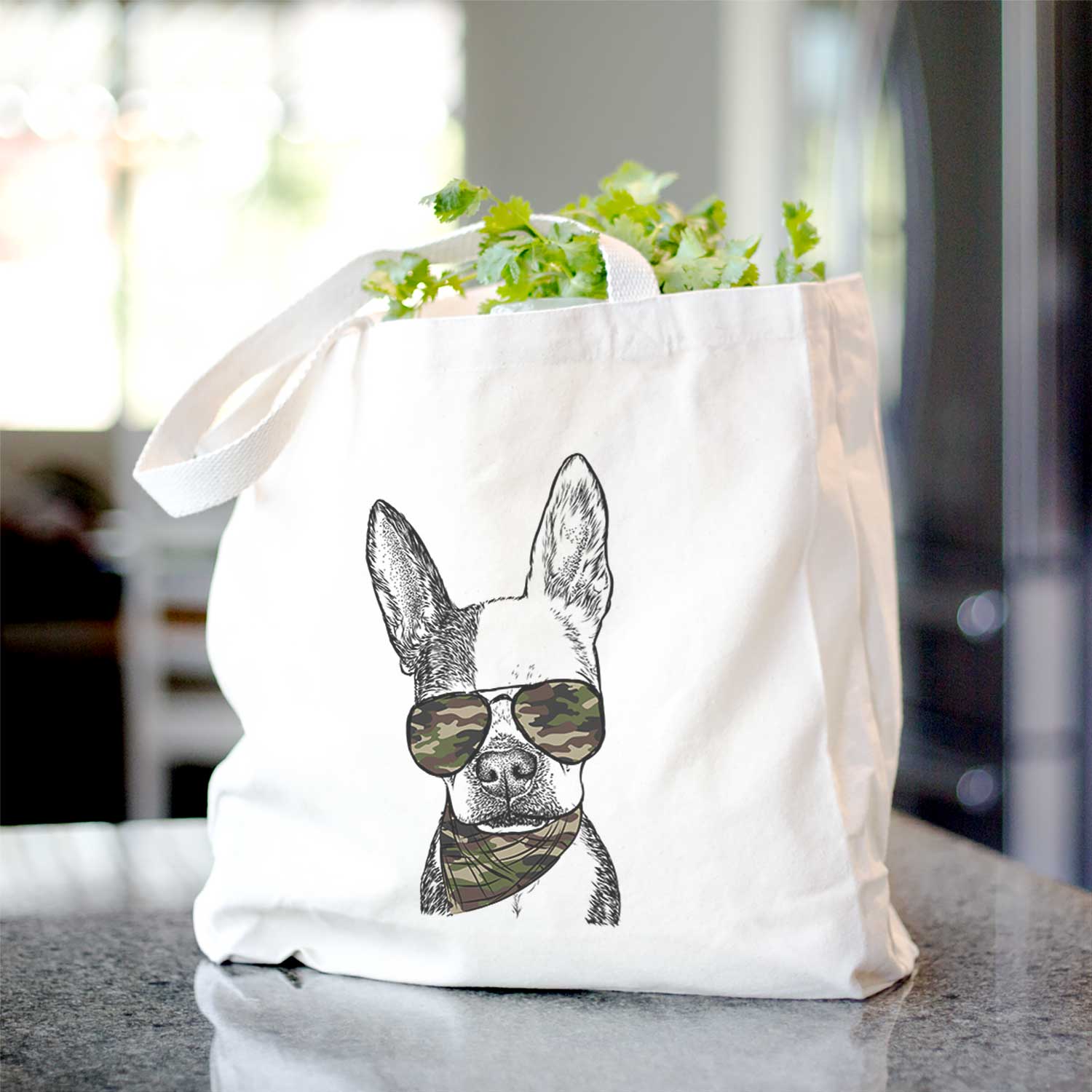 Daisy the Boston Terrier - Tote Bag