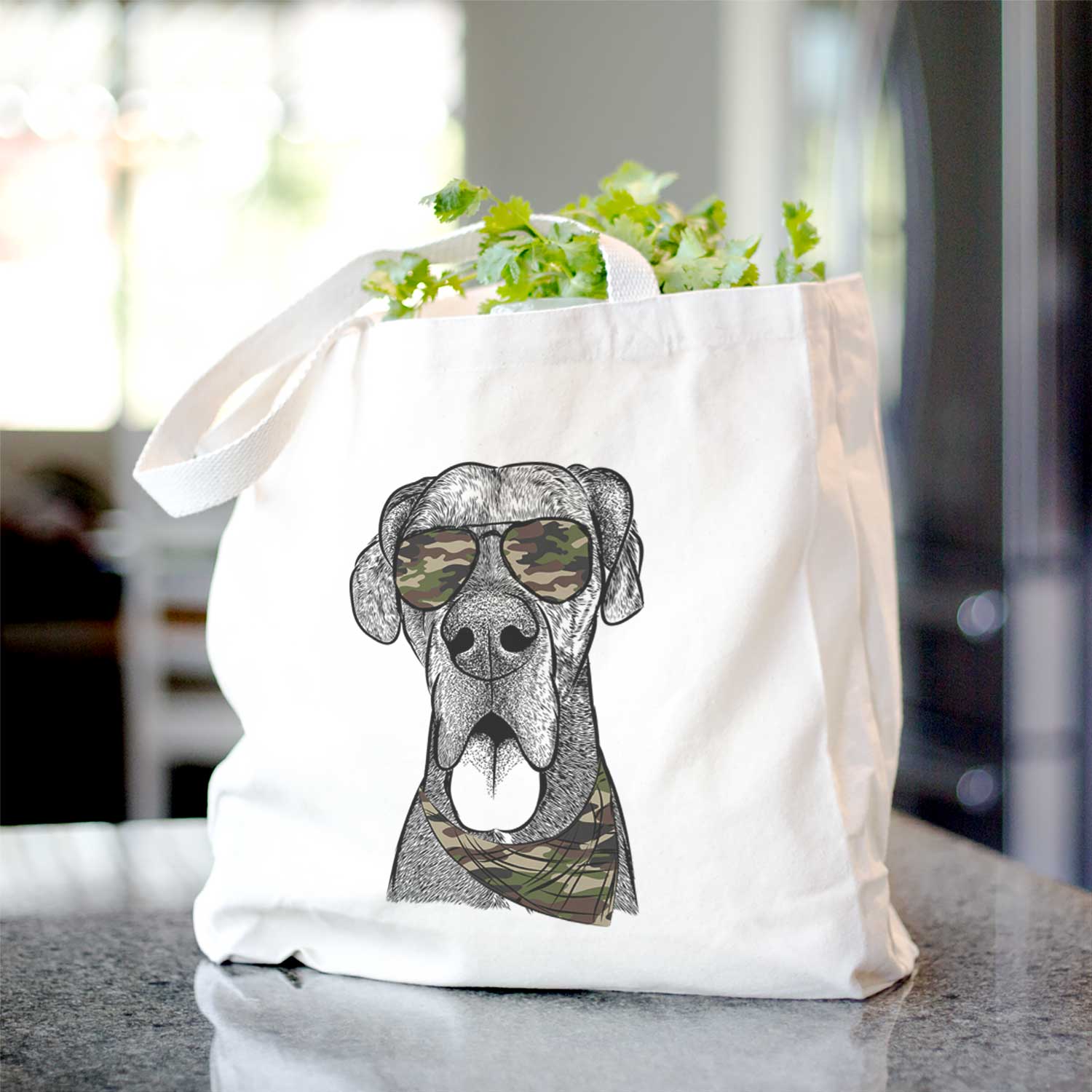 Eli the Great Dane - Tote Bag