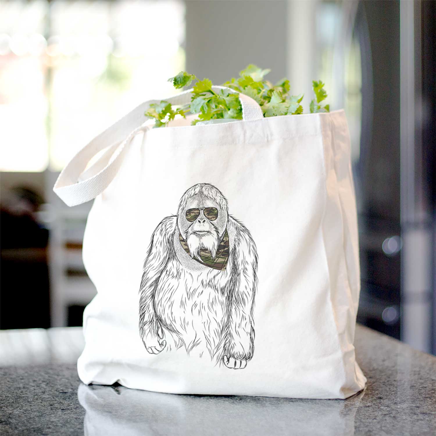 Horace the Male Orangutan - Tote Bag