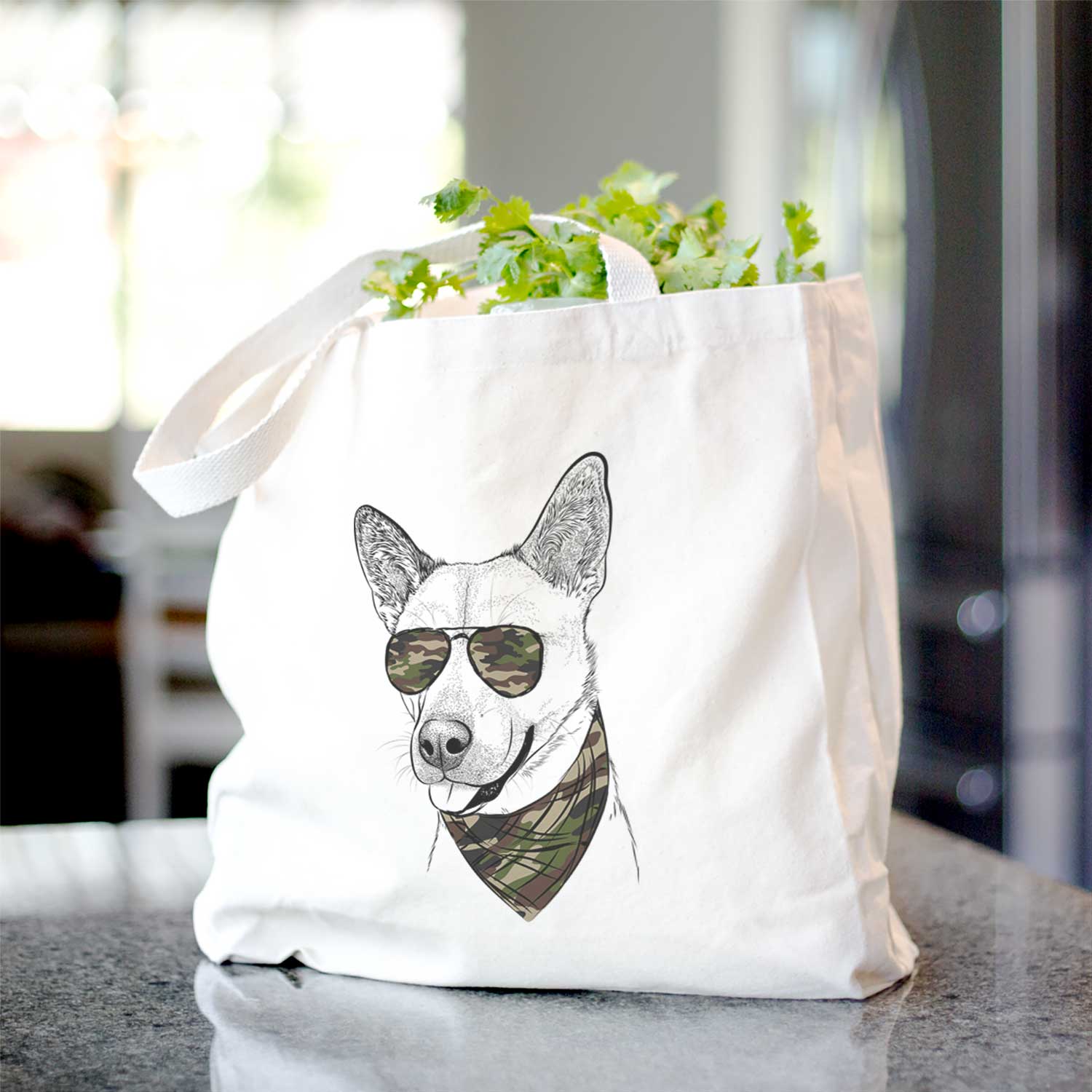 Kulfi the Jindo Shiba Inu Mix - Tote Bag