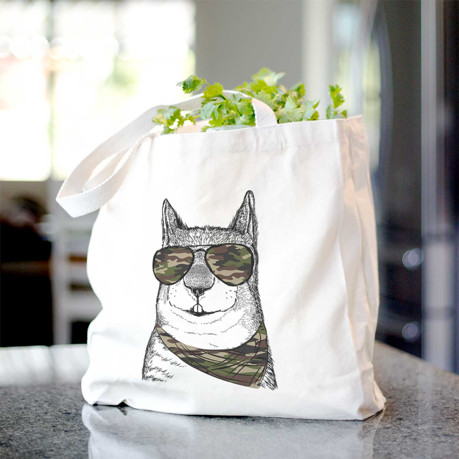 Nibbles the Squirrel - Tote Bag