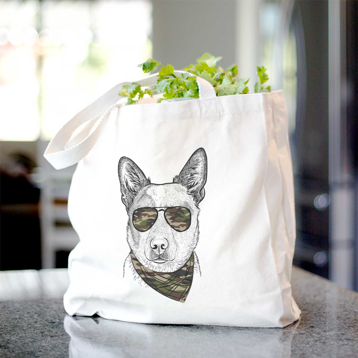 Snap the Australian Cattle Dog - Tote Bag