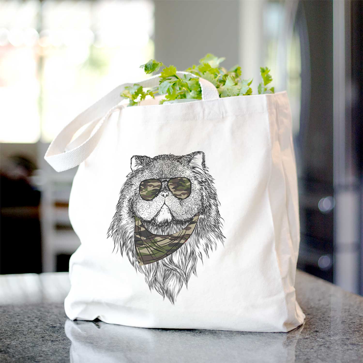 Vader the Persian Cat - Tote Bag