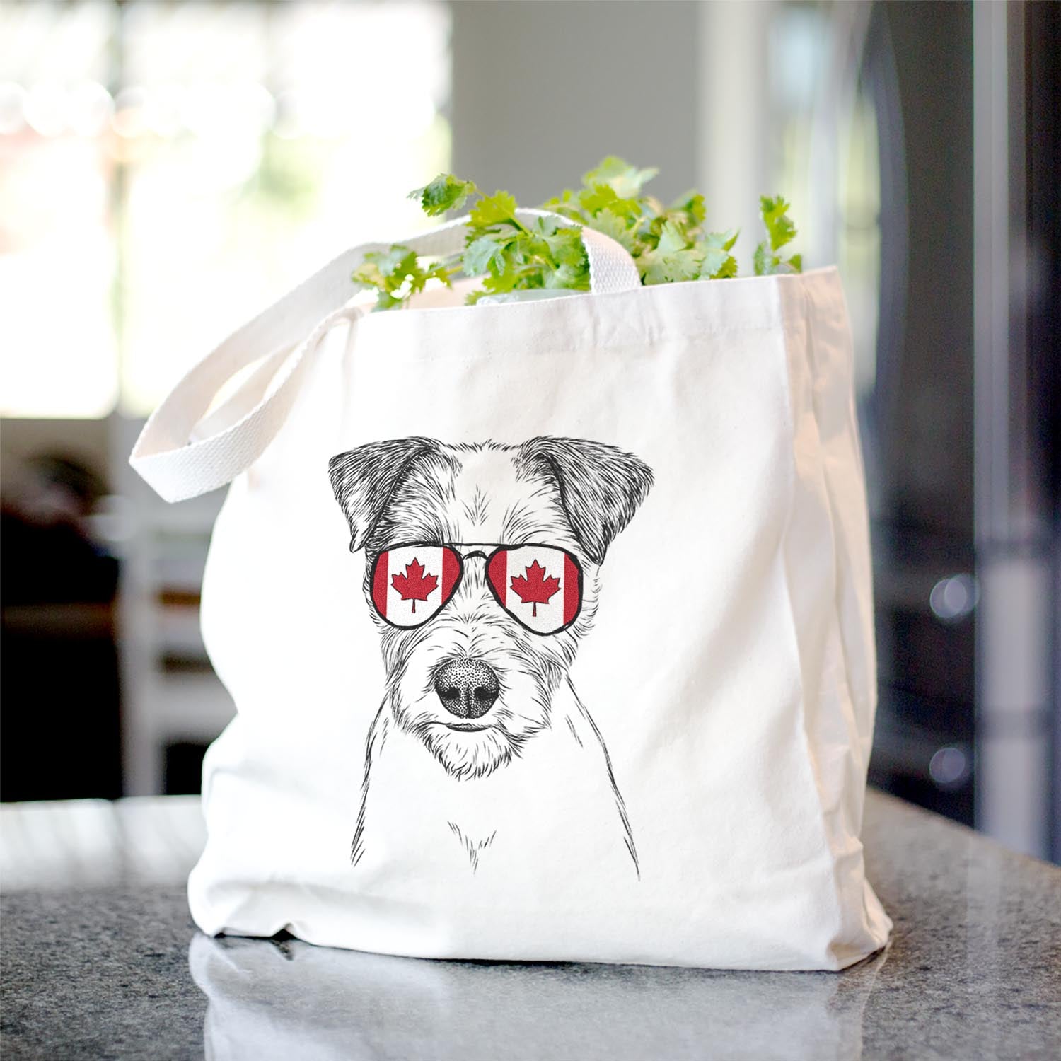 Bogart the Parsons Russell Terrier - Tote Bag
