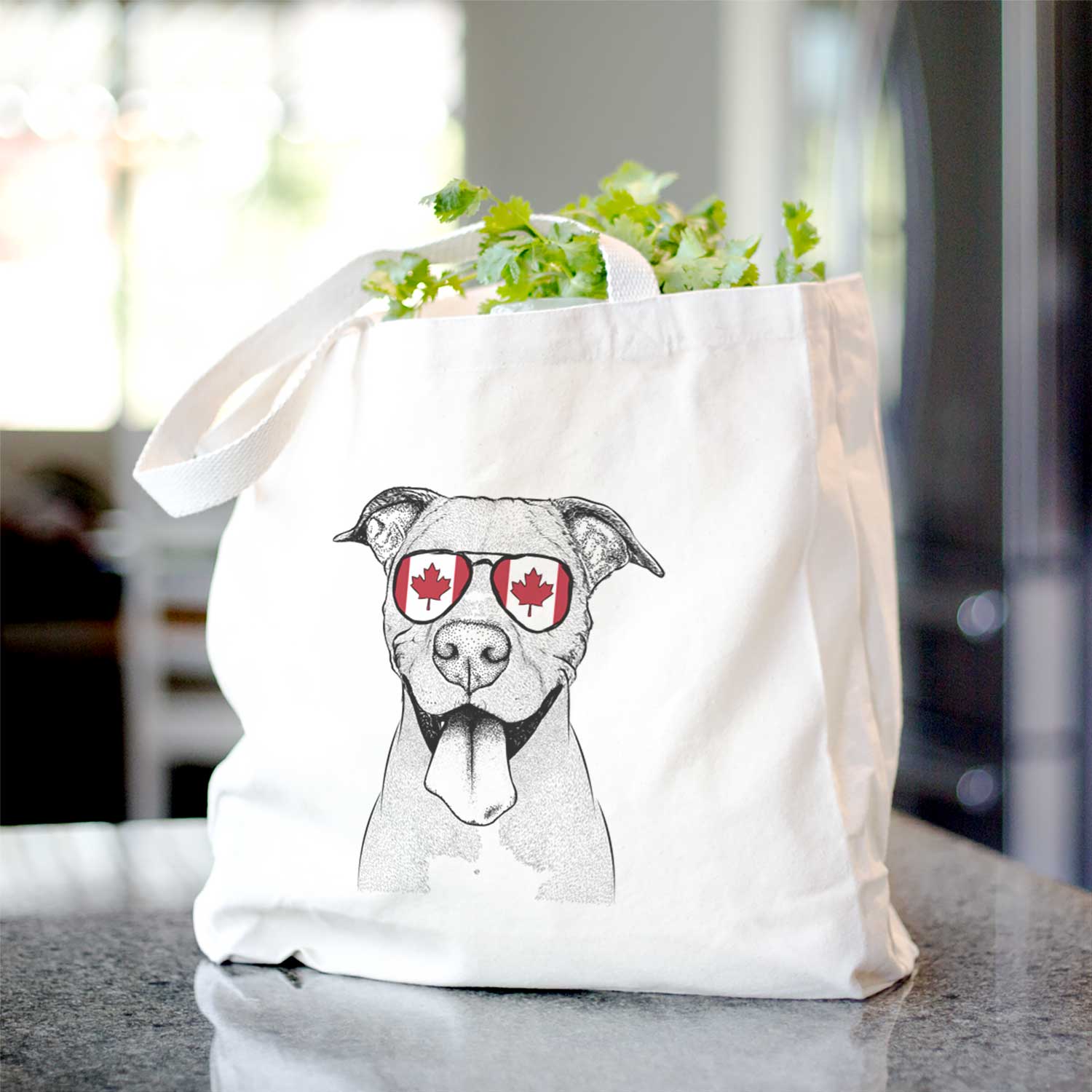 Bruce the American Staffordshire Terrier - Tote Bag