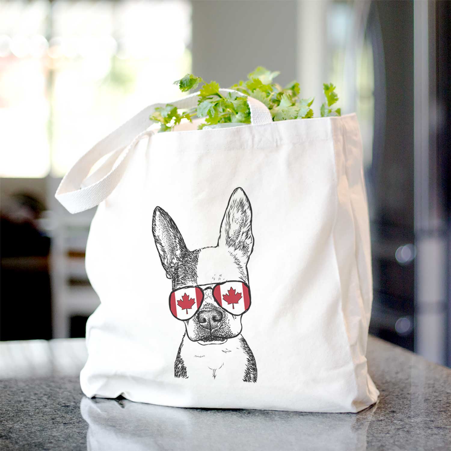Daisy the Boston Terrier - Tote Bag