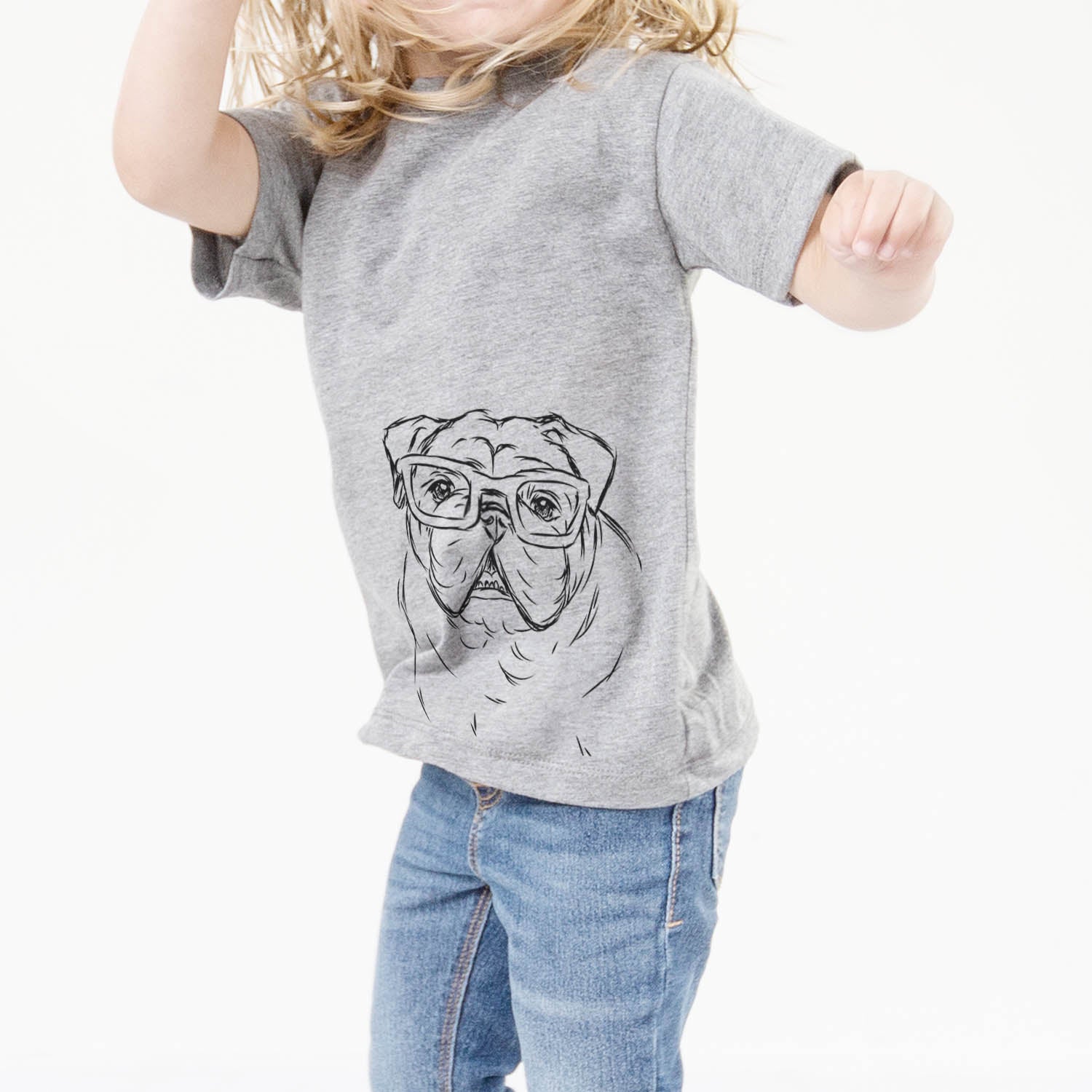 Oliver the English Bulldog - Kids/Youth/Toddler Shirt