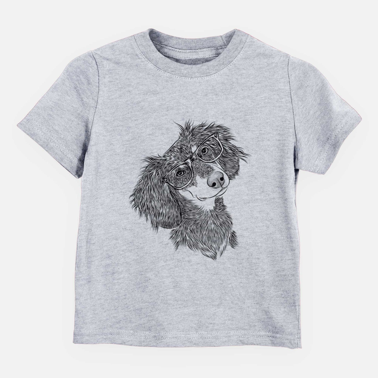 Chic Bailey the Long Haired Dachshund - Kids/Youth/Toddler Shirt