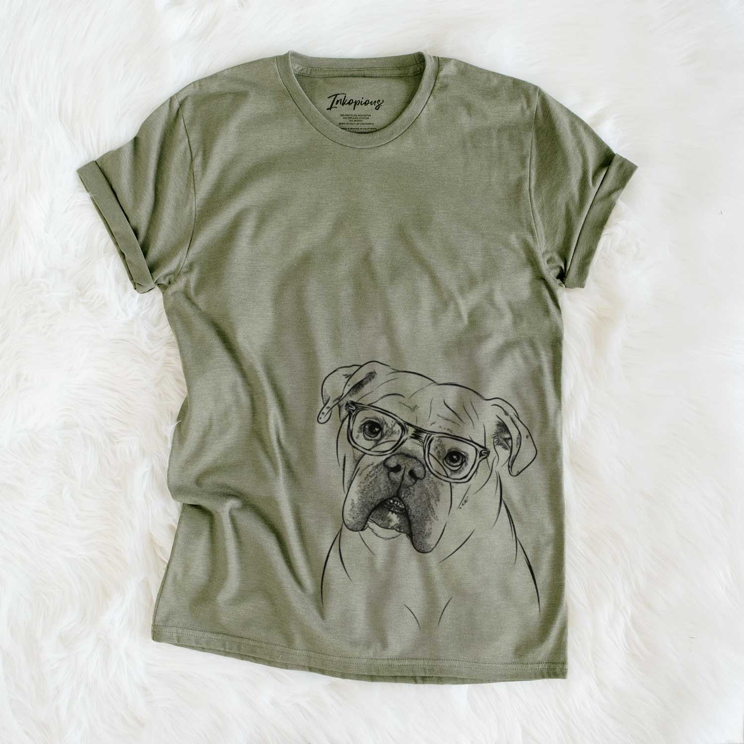 Blossom the English Bulldog - Unisex Crewneck