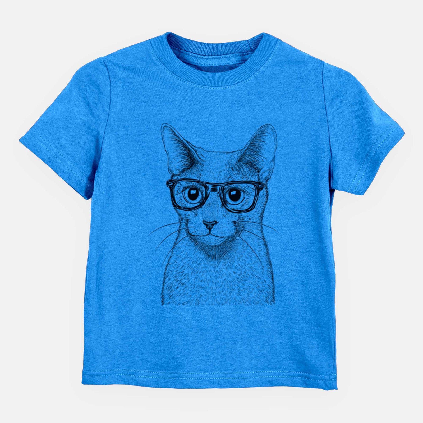 Chic Blue the Russsian Blue Cat - Kids/Youth/Toddler Shirt