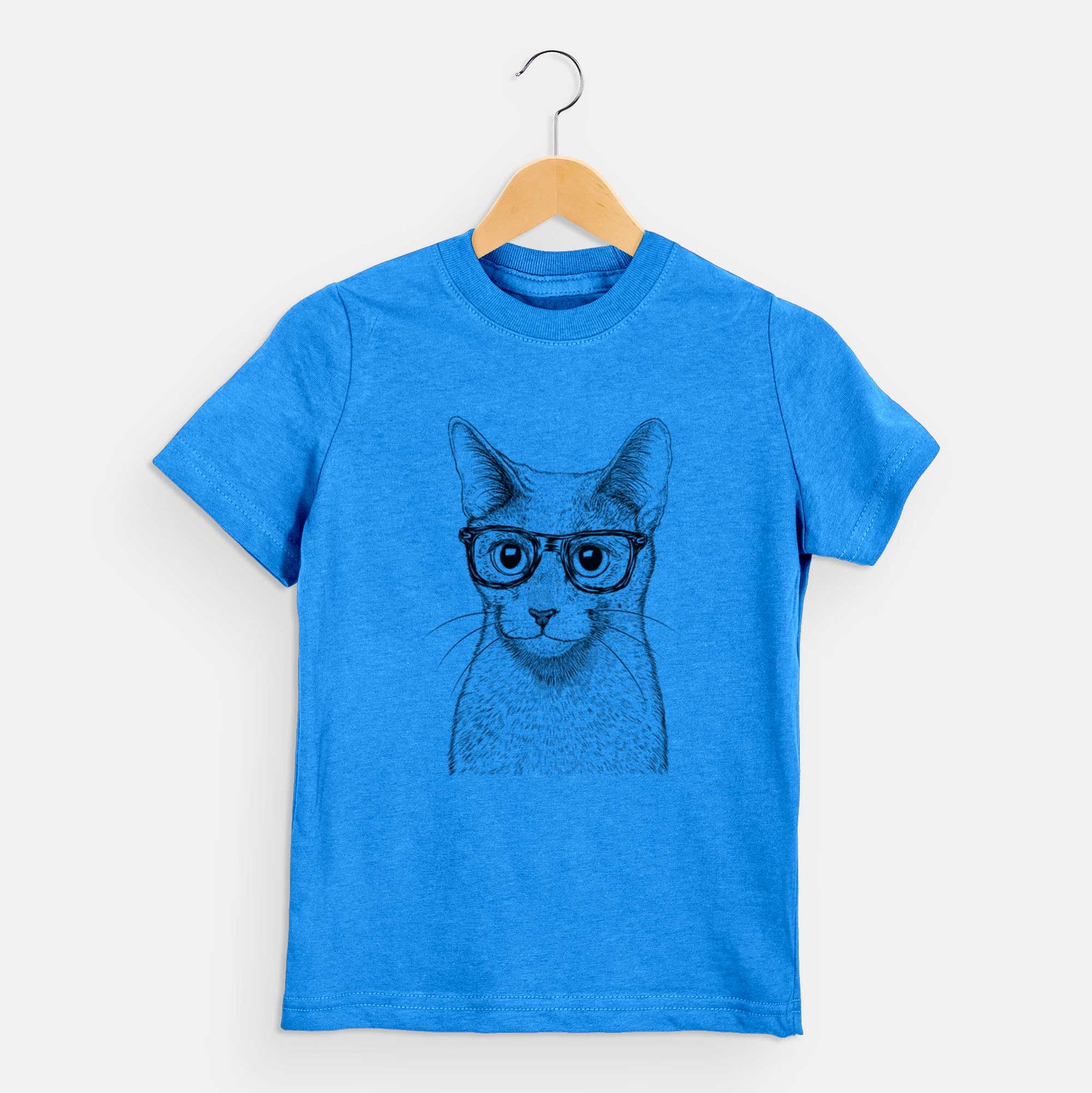 Chic Blue the Russsian Blue Cat - Kids/Youth/Toddler Shirt