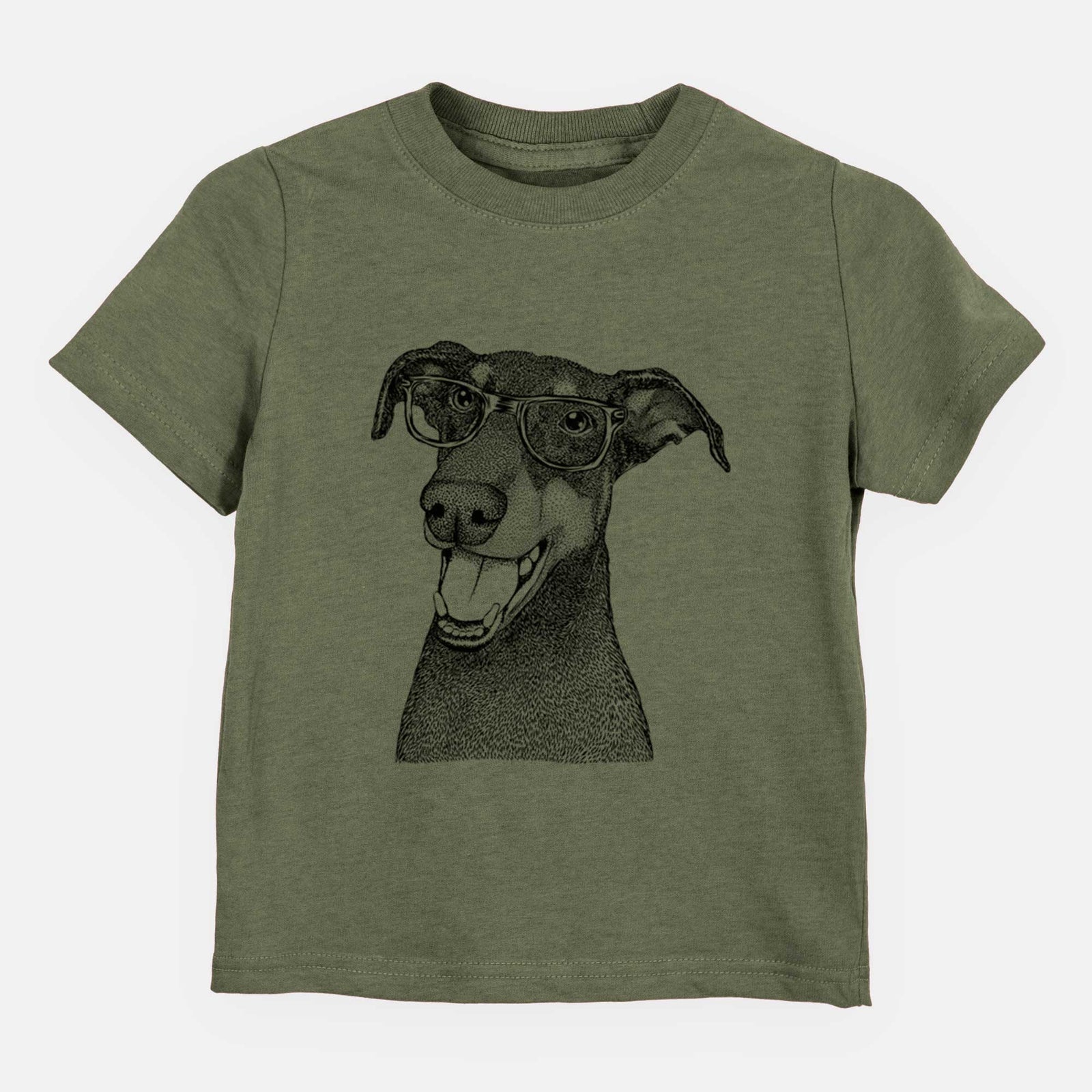 Chic Bunnie the Doberman Pinscher - Kids/Youth/Toddler Shirt