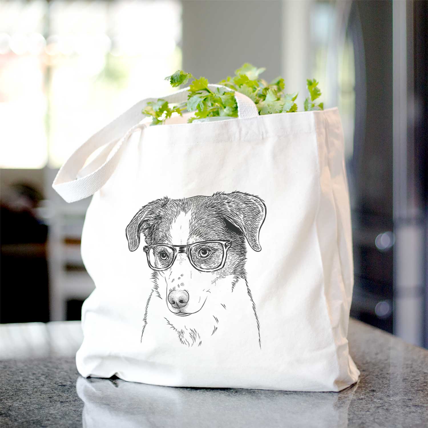 Coco the Beagle Mix - Tote Bag