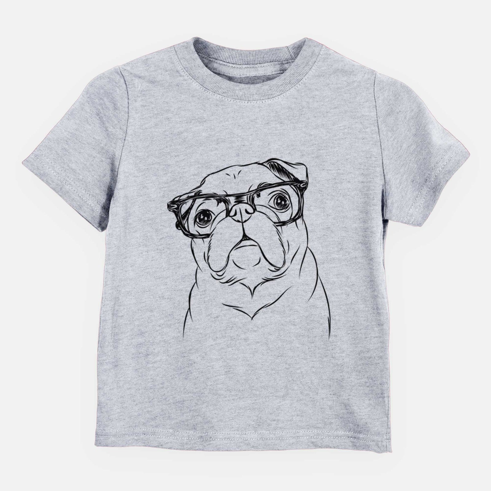 Chic Darling Chloe the Pug - Kids/Youth/Toddler Shirt