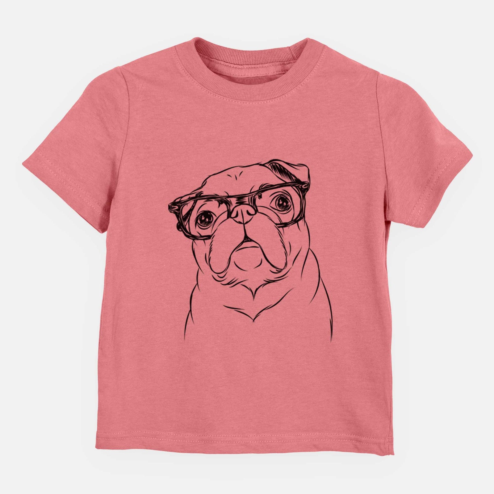 Chic Darling Chloe the Pug - Kids/Youth/Toddler Shirt