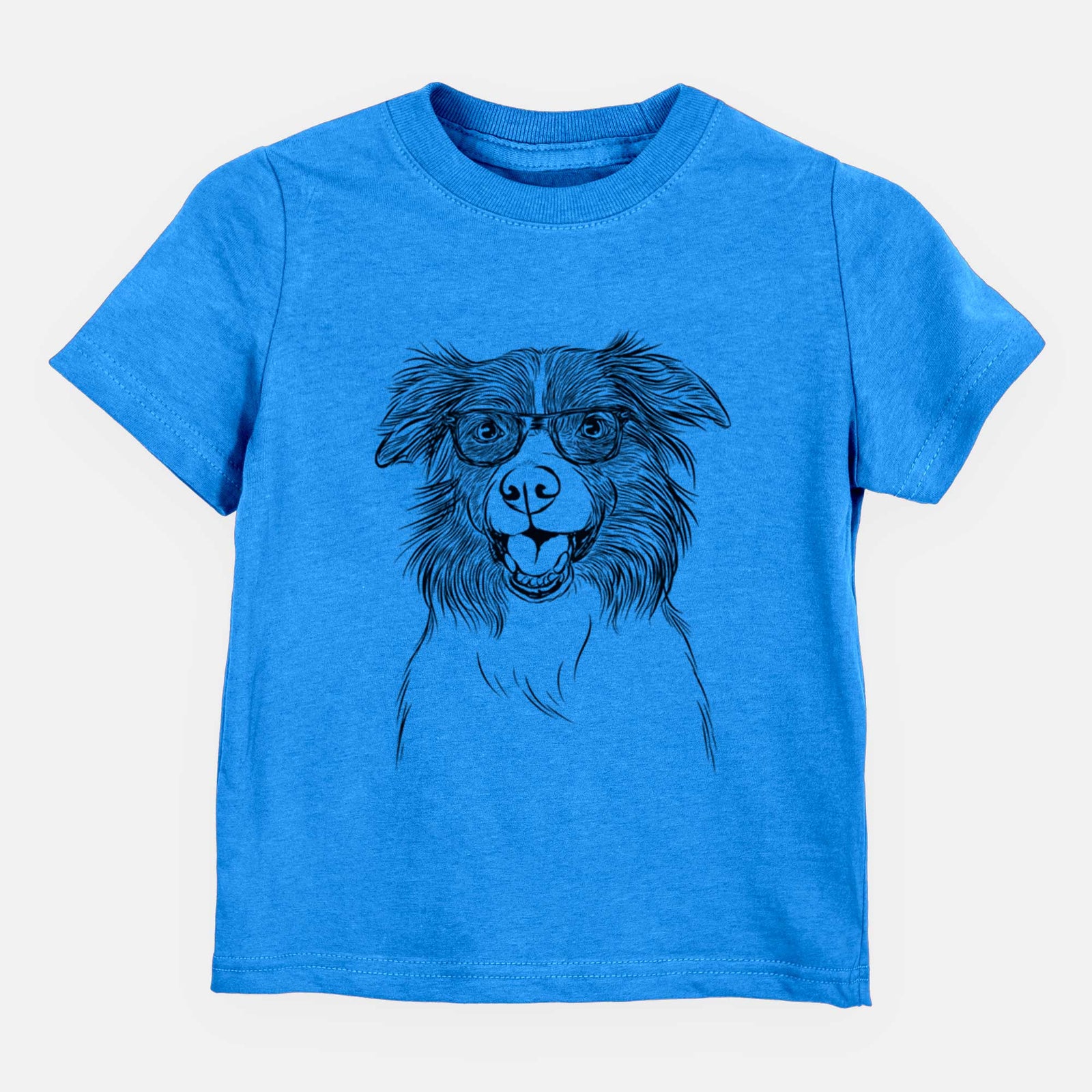 Chic Dizzy the Border Collie - Kids/Youth/Toddler Shirt