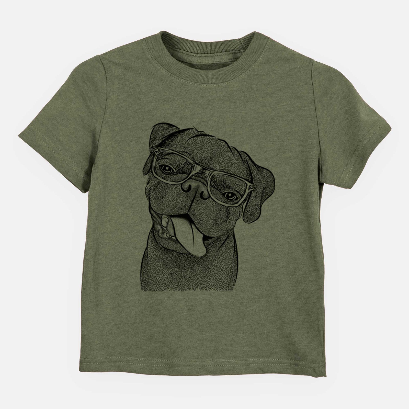Chic Dudley Danger the Pug - Kids/Youth/Toddler Shirt