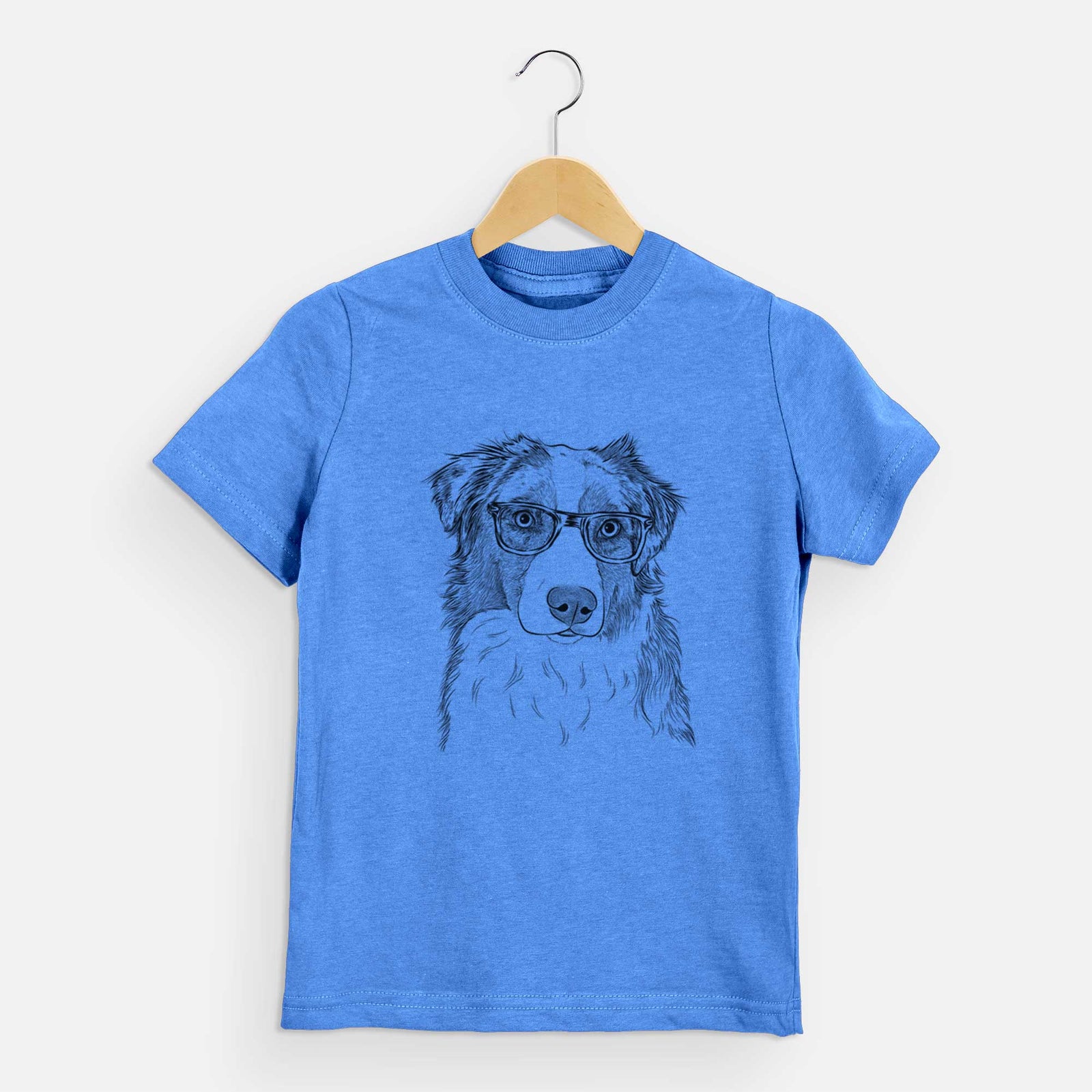 Chic Ginger the Australian Shepherd - Kids/Youth/Toddler Shirt
