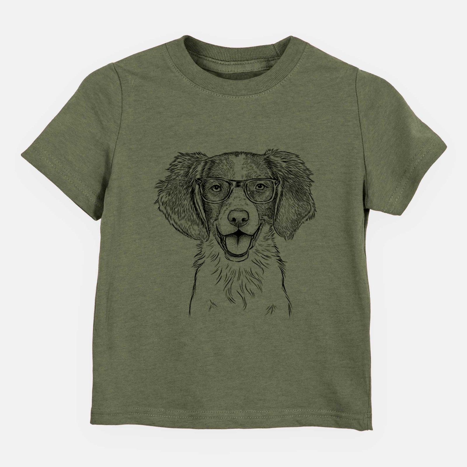 Chic Happy Holly the Brittany Spaniel - Kids/Youth/Toddler Shirt