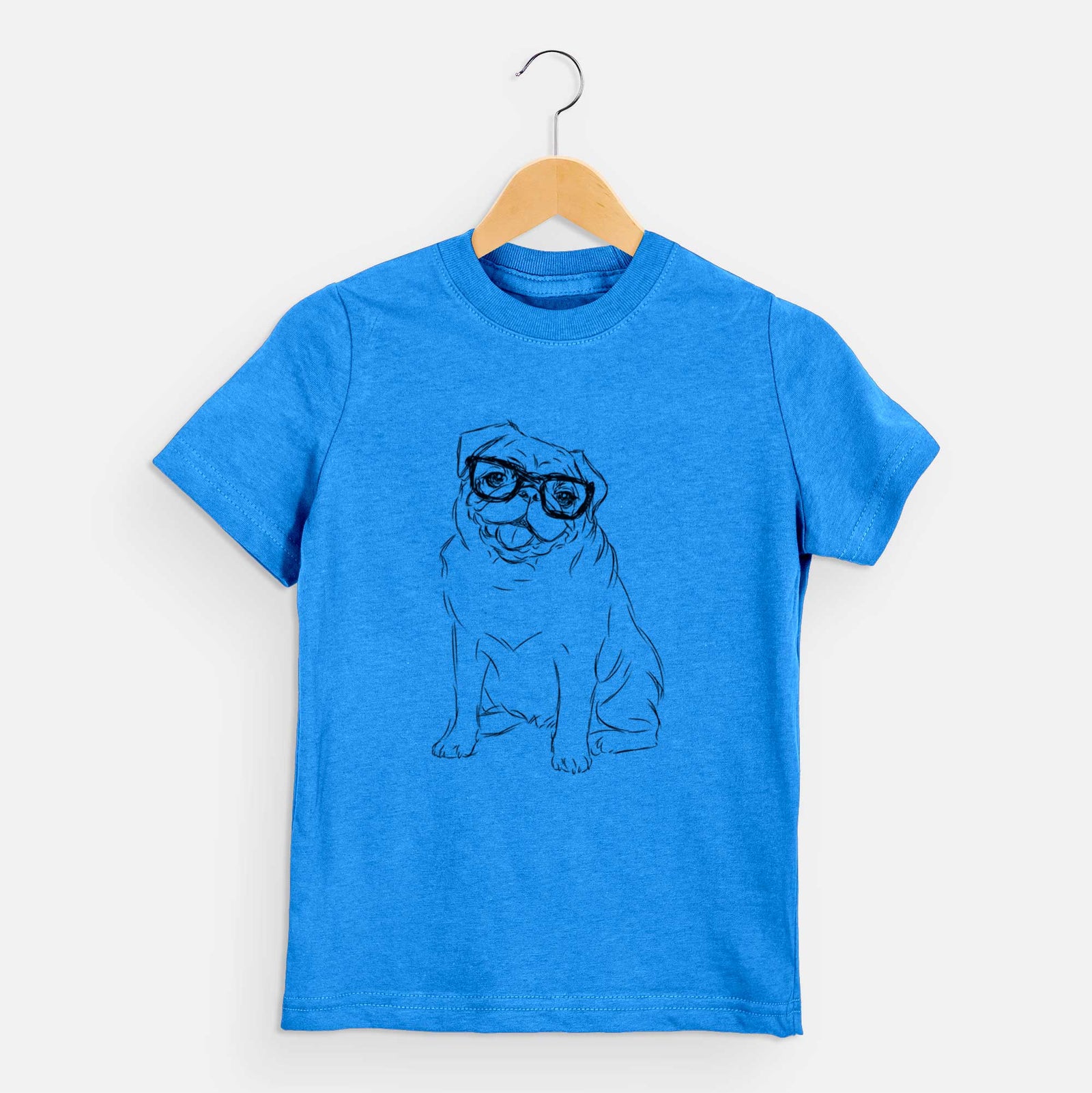Chic Higgins the Pug - Kids/Youth/Toddler Shirt