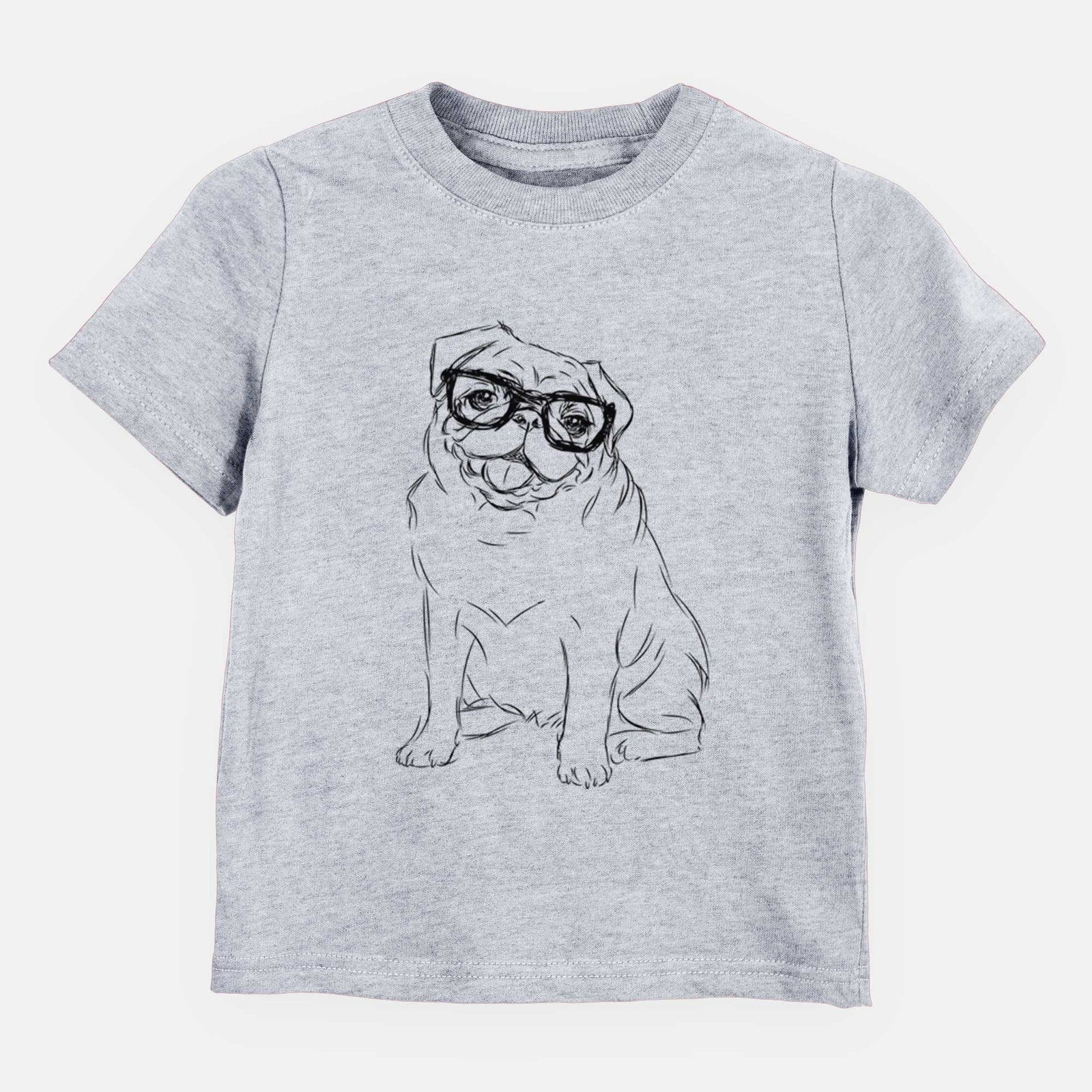 Chic Higgins the Pug - Kids/Youth/Toddler Shirt