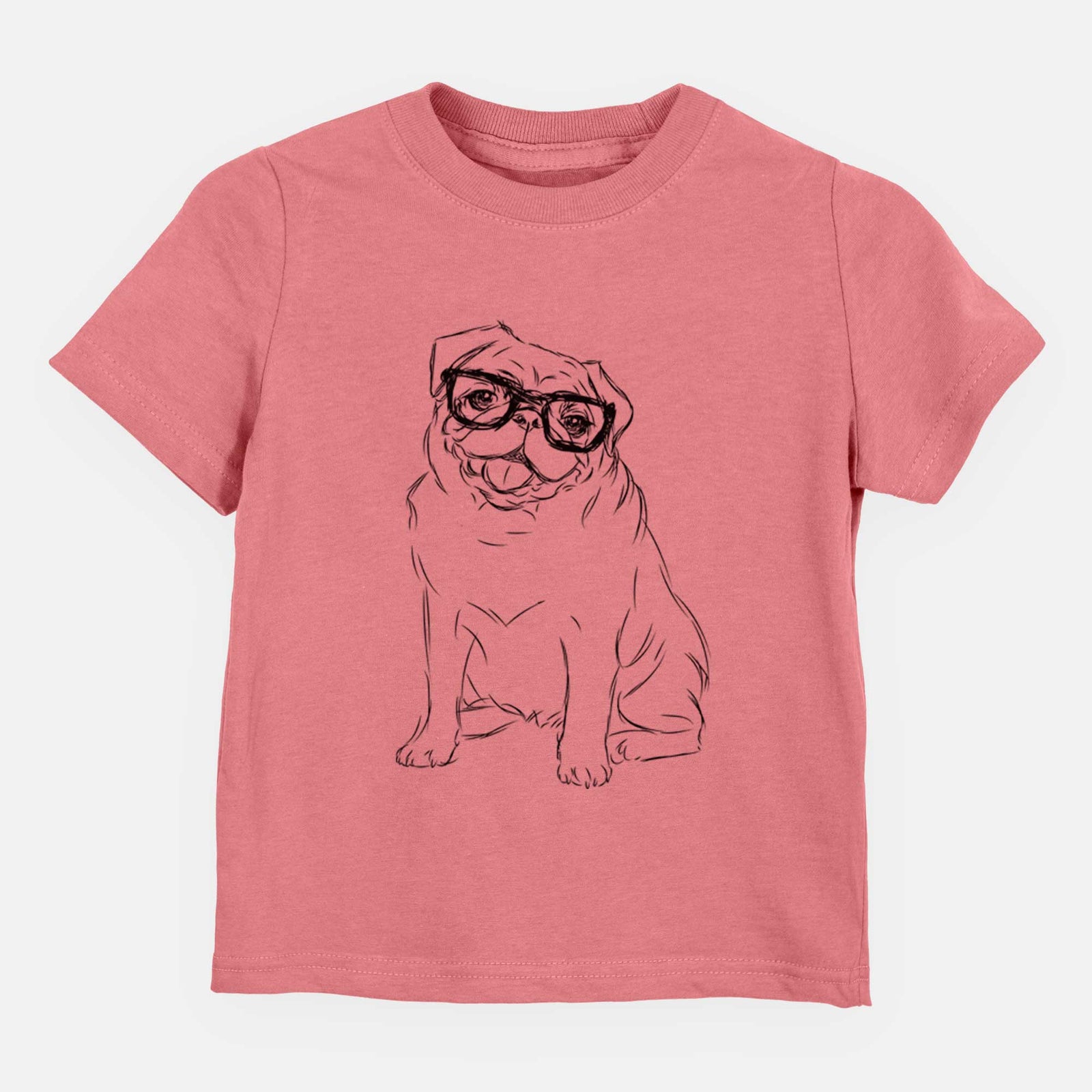 Chic Higgins the Pug - Kids/Youth/Toddler Shirt