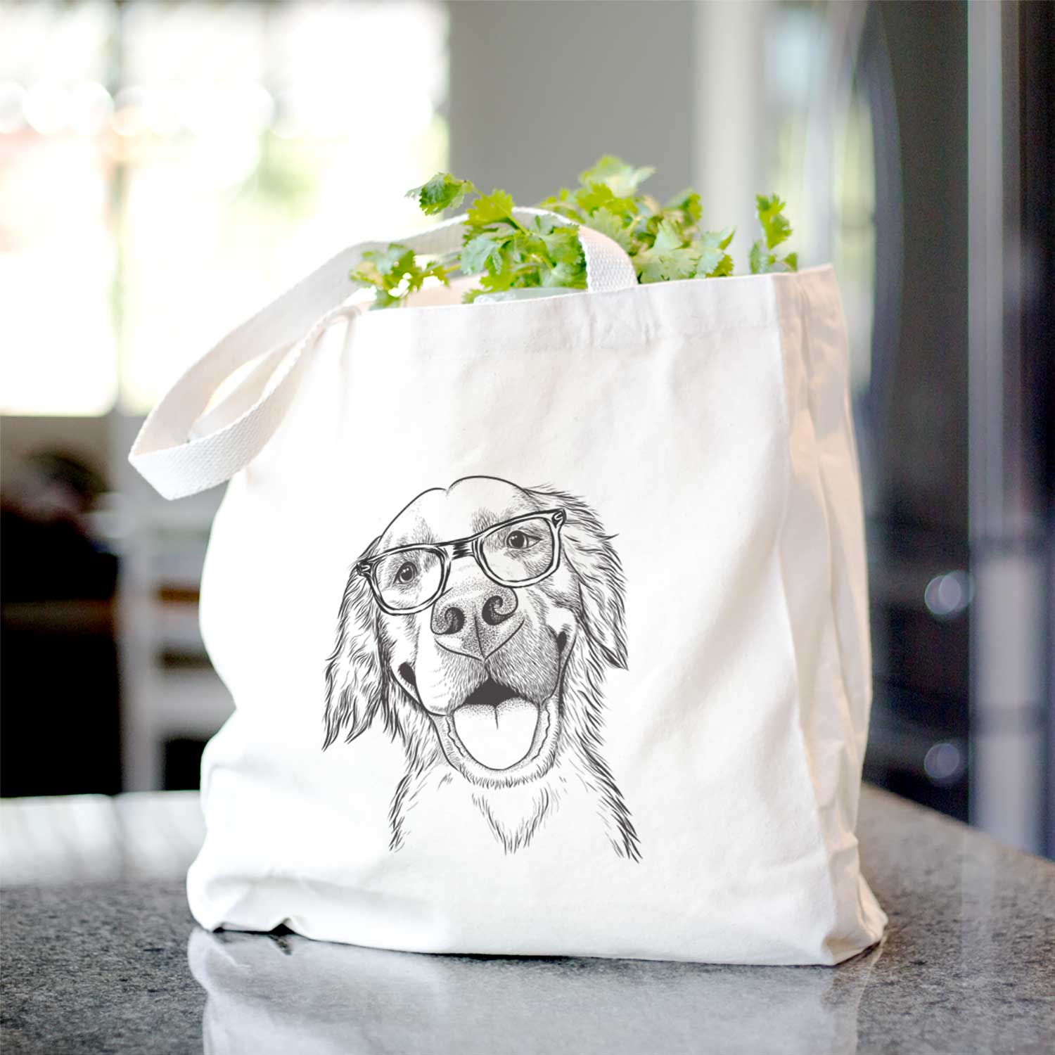Jordy the Golden Retriever - Tote Bag