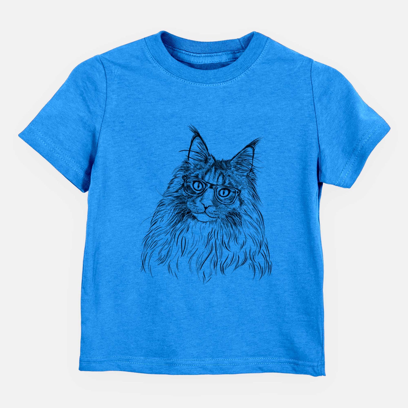 Chic Kiki the Maine Coon Cat - Kids/Youth/Toddler Shirt