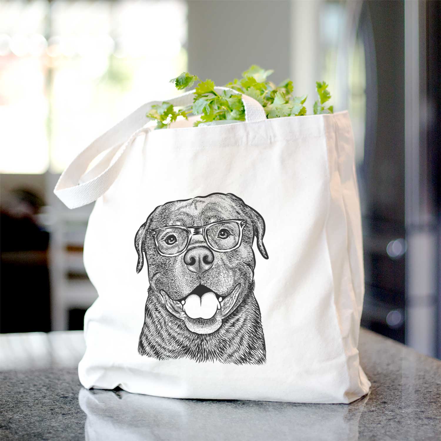 Kojak the Rottweiler - Tote Bag