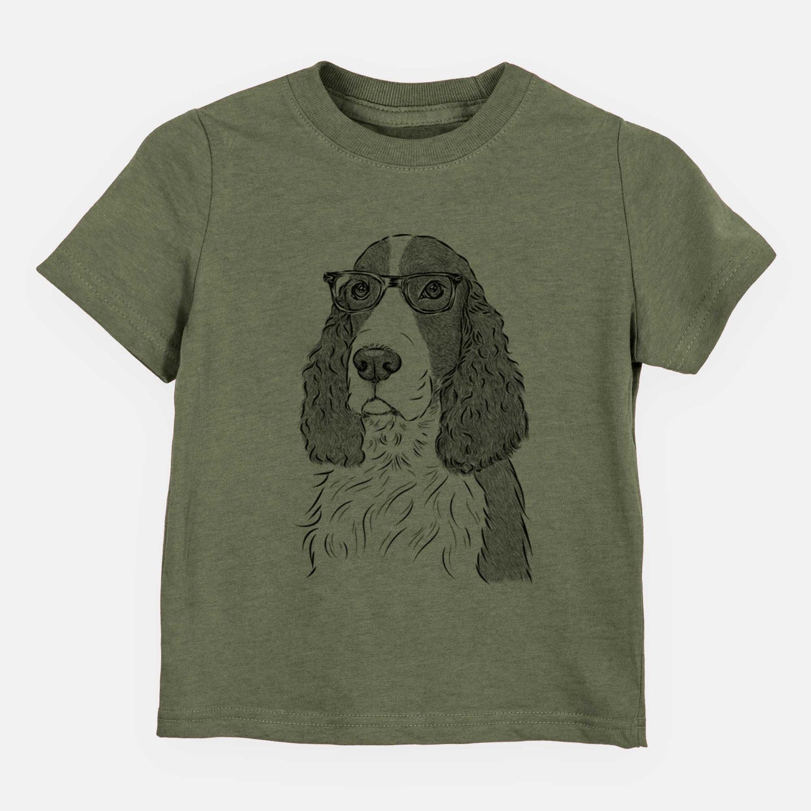 Chic Quincy the English Springer Spaniel - Kids/Youth/Toddler Shirt