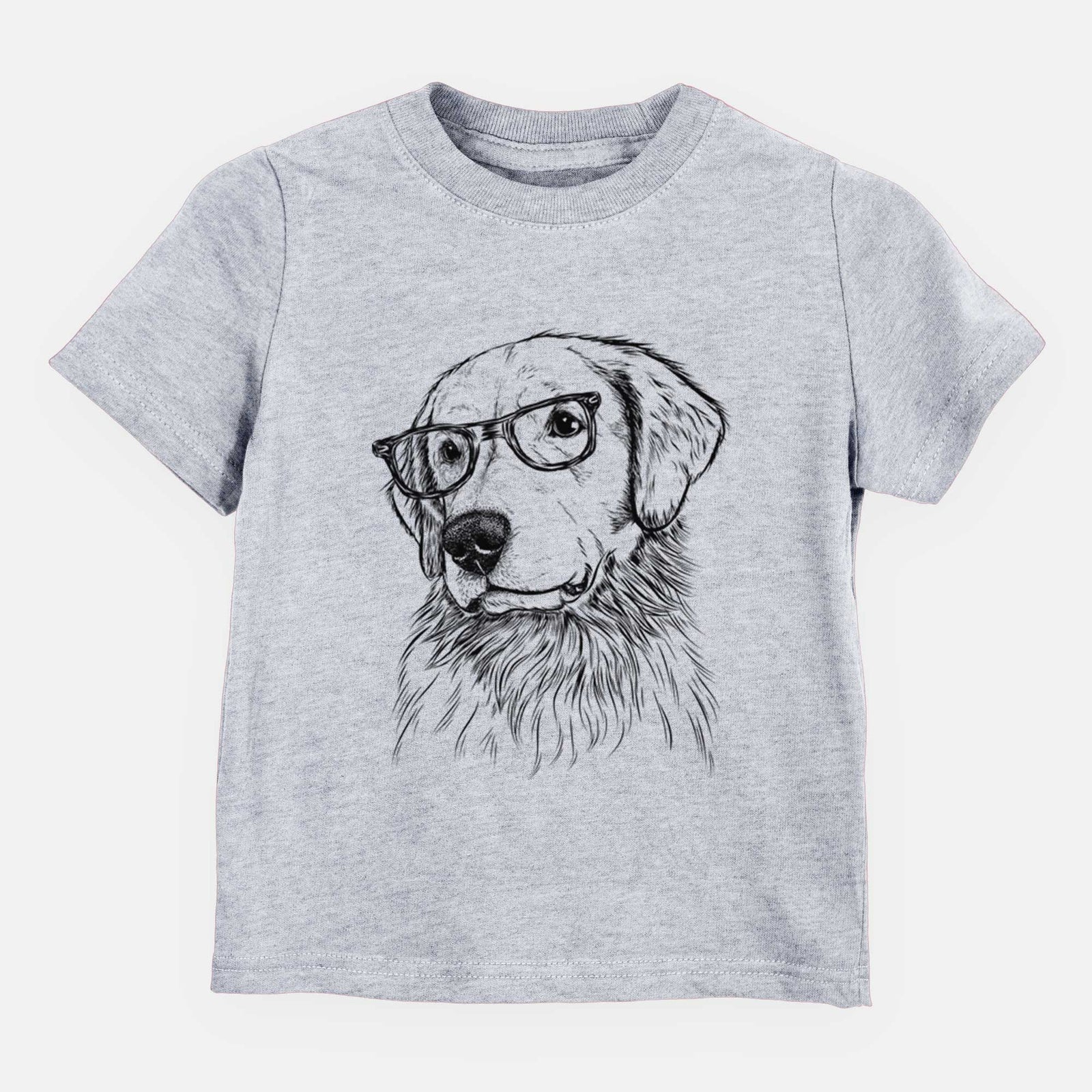 Chic Quinn the Golden Retriever - Kids/Youth/Toddler Shirt