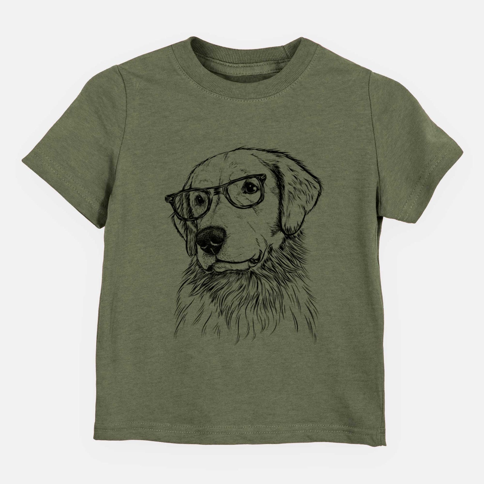 Chic Quinn the Golden Retriever - Kids/Youth/Toddler Shirt