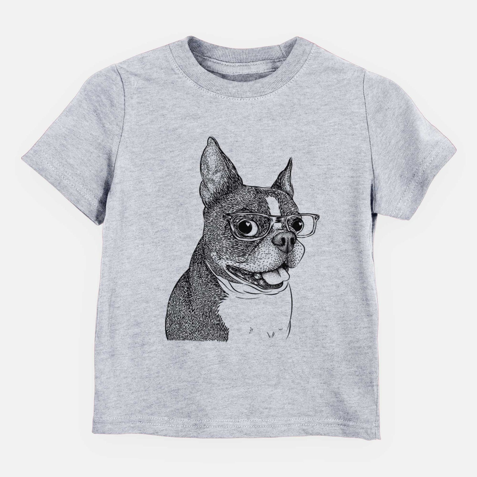 Chic Ralphie the Boston Terrier - Kids/Youth/Toddler Shirt