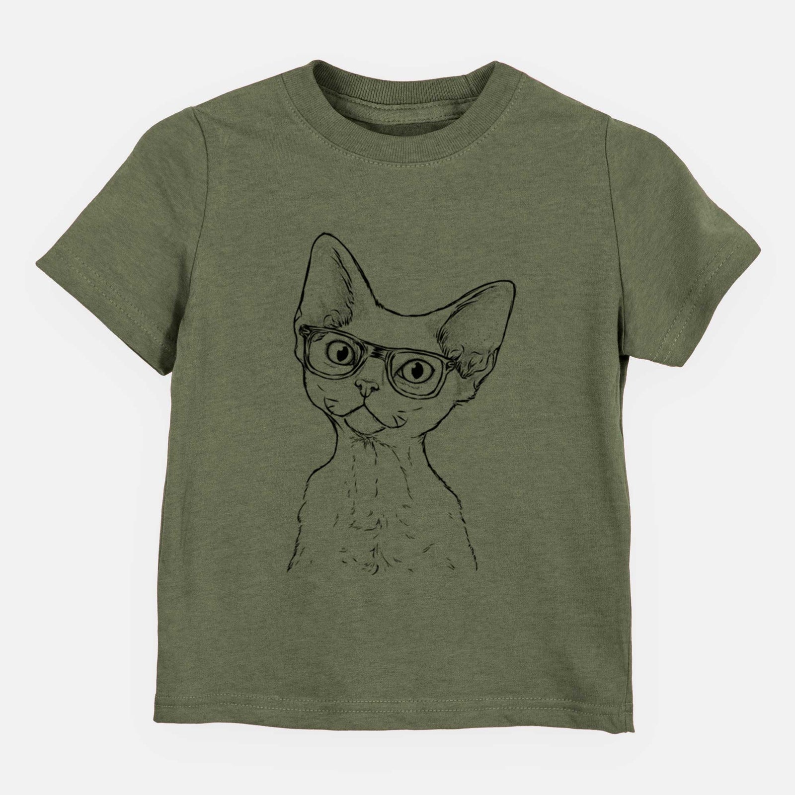 Chic Ripley the Devon Rex Cat - Kids/Youth/Toddler Shirt