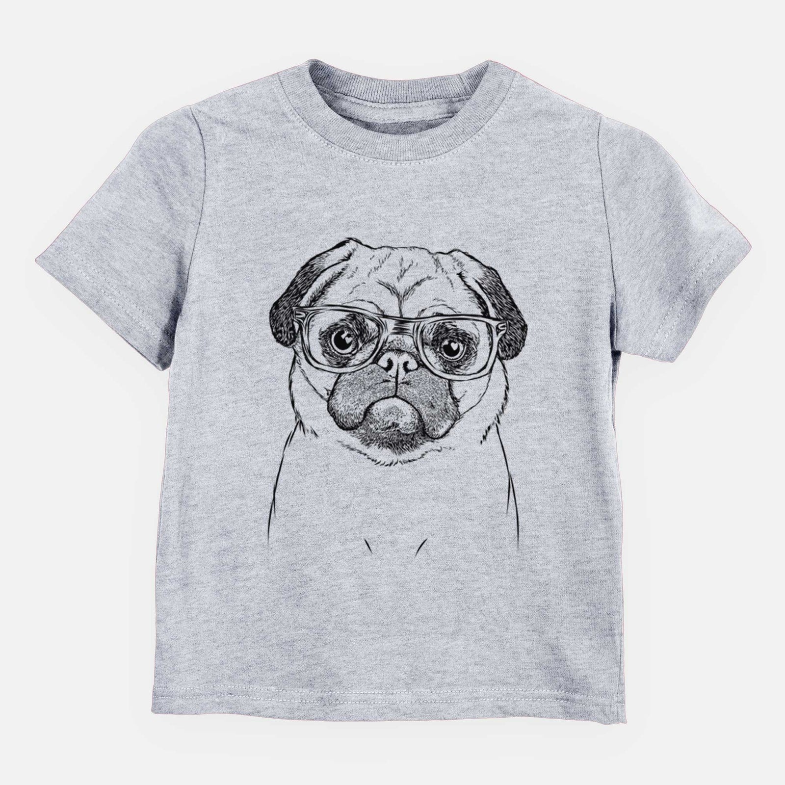 Chic Ruby the Pug - Kids/Youth/Toddler Shirt