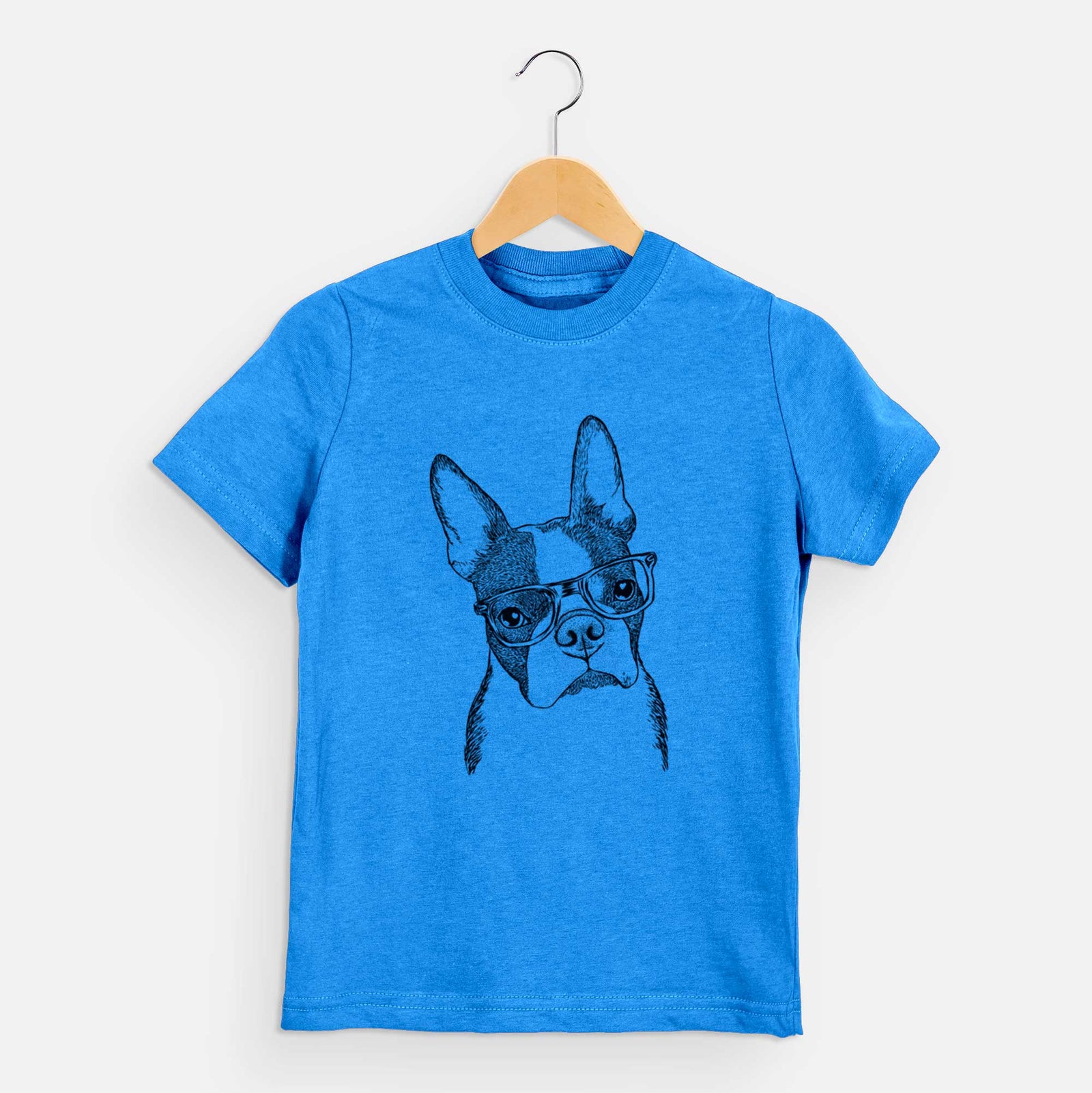 Chic Samuel the Boston Terrier - Kids/Youth/Toddler Shirt
