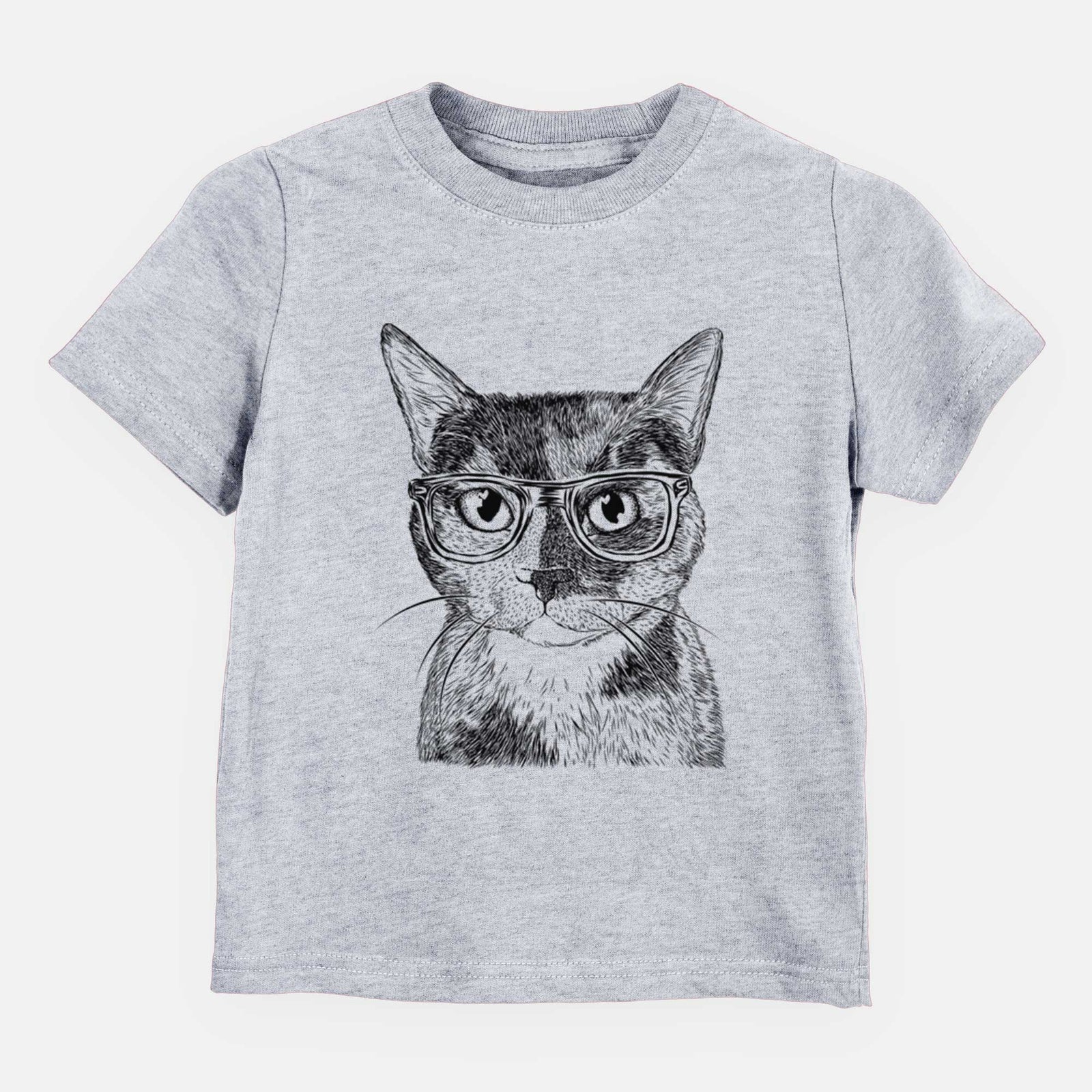 Chic Spooky Kitty the Tortoiseshell Cat - Kids/Youth/Toddler Shirt