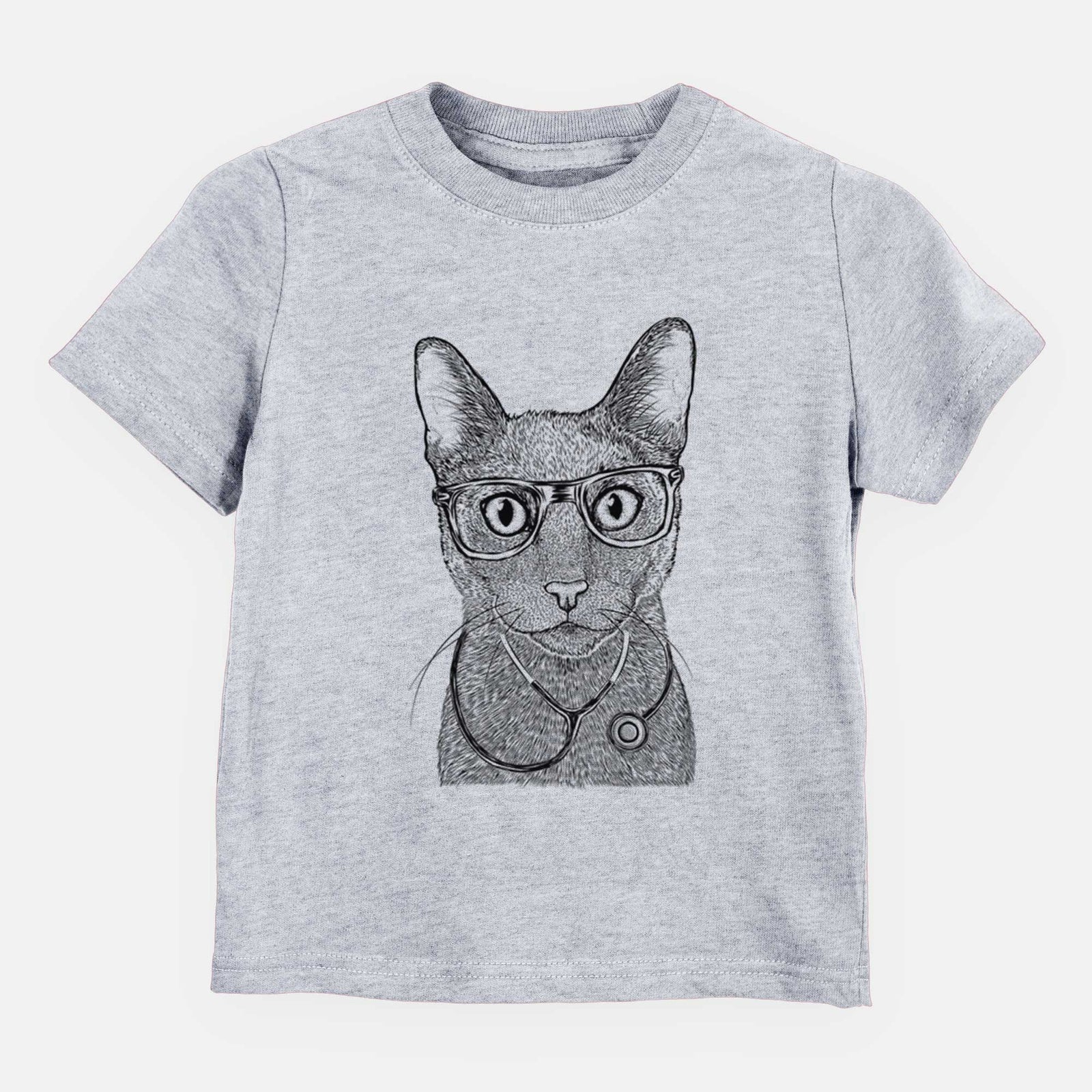 Chic Stanley the Russian Blue Cat - Kids/Youth/Toddler Shirt