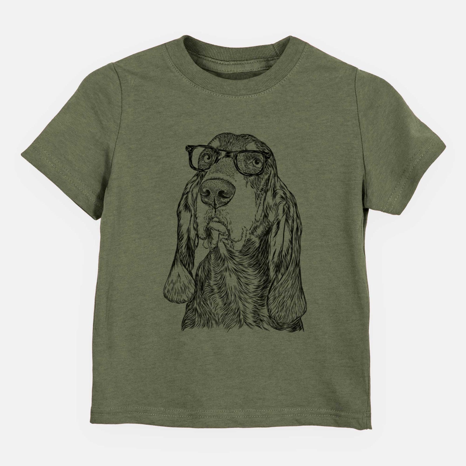 Chic Stu the Black and Tan Coonhound - Kids/Youth/Toddler Shirt