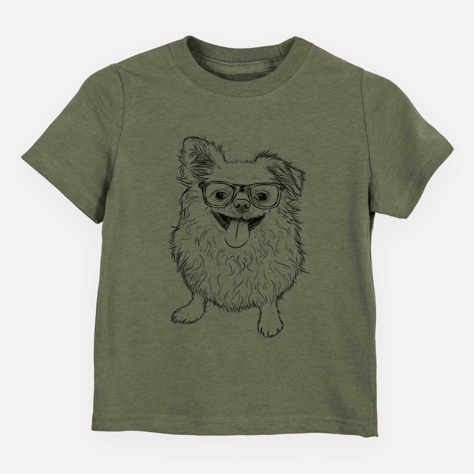 Chic Stuart the Longhaired Chihuahua - Kids/Youth/Toddler Shirt