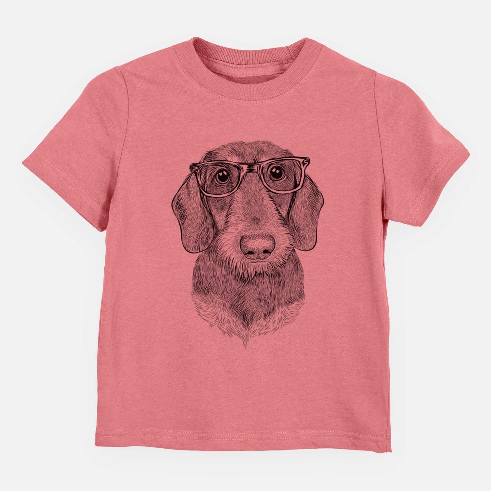 Chic Truman the Wirehaired Dachshund - Kids/Youth/Toddler Shirt